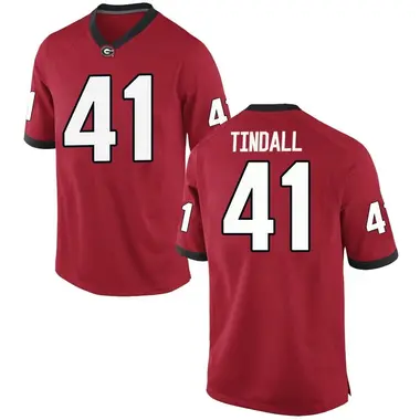 Red Game Men's Channing Tindall Georgia Bulldogs Football College Jersey