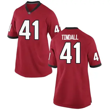 Red Game Women's Channing Tindall Georgia Bulldogs Football College Jersey