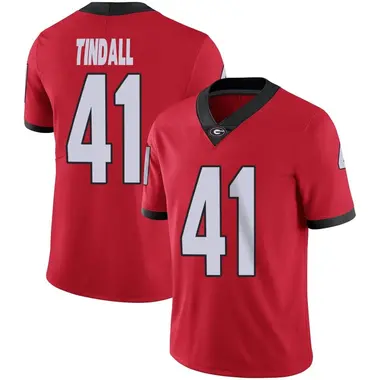 Red Limited Youth Channing Tindall Georgia Bulldogs Football Jersey